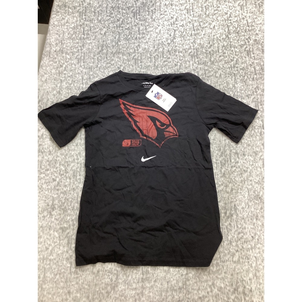 Nike Arizona Cardinals NFL Youth T-Shirt‎ Black Kids Size L 14/16 9Z1B7NFEC-AZC